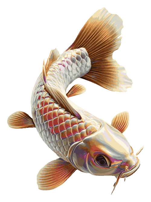 Golden fish artwork used in GoldenRod promo section